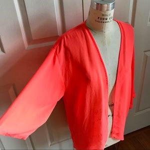 H&M Divided sheer pink flyaway